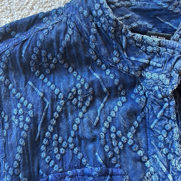 Casual Vest Long Textured SUPER FAST SHIPPING - Picture 12 of 15